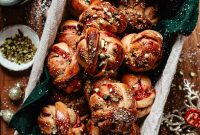 Hygge Cranberry and Pistachio Sweet Buns