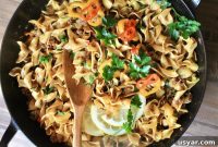 One-Pot Ground Beef and Egg Noodle Pasta