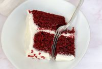 Mini Red Velvet Cake with Cream Cheese Frosting