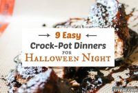 9 Slow Cooker Recipes for Halloween Dinner