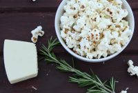 Rosemary Asiago Popcorn Recipe