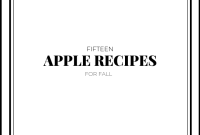 15 Cozy Fall Apple Recipes to Try This Season