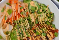 Teriyaki Salmon Rice Bowls with Sesame and Scallions