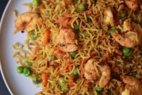 Quick Shrimp Curry Fried Rice Recipe