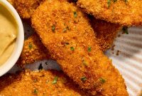Crispy Cornflake Chicken Strips in the Air Fryer