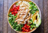Mexican Chopped Salad with Chipotle Balsamic Dressing