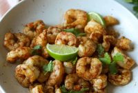 Garlic Butter Shrimp on a Blackstone Griddle