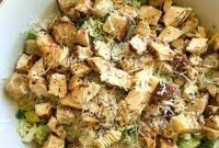 Creamy Chicken Caesar Pasta Salad Recipe