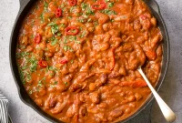 Smoky Three Bean Chili Recipe