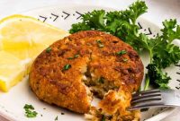 Crispy Air Fryer Frozen Crab Cakes Ready in 15 Minutes