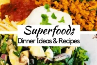 Superfood Meal Plan for Week of August 16