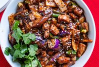 Szechuan Pork and Eggplant Stir Fry Recipe