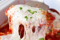 Baked Chicken Caprese with Mozzarella and Tomatoes