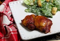 Hot Honey-Glazed Chicken Thighs Recipe