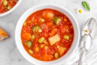 One-Pot Gluten-Free Vegan Vegetable Soup Recipe