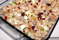 Apple Cranberry Stuffing Recipe for Thanksgiving