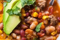 15 Bean Taco Soup Recipe