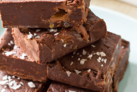 Salted Caramel Fudge Recipe from Secret Recipe Club