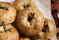 Cinnamon Raisin Sourdough Discard Bagels