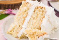 Classic Coconut Cake Recipe with Coconut Cream Frosting
