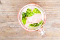 Coconut Rhubarb Basil Cocktail Recipe