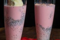 Falooda Recipe with Rose Syrup and Basil Seeds