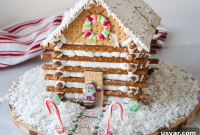 Build a Log Cabin Gingerbread House: Step-by-Step Video