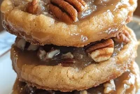 Gooey Caramel Pecan Pie Cookies Recipe