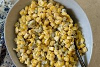 BBQ Corn Salad with Pickles Recipe