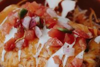 How to Make a Vegan Black Bean Burrito with Rice & Salsa