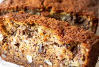 Moist Banana Bread Recipe with Ripe Bananas