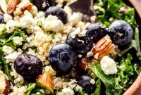 Blueberry, Quinoa and Kale Salad Recipe