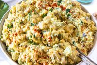 Creamy Curried Chickpea Salad with Yogurt and Cilantro