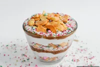 Gingerbread Trifle Recipe with Spiced Cream
