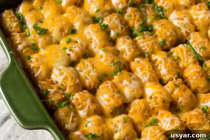 tater tot hot dish