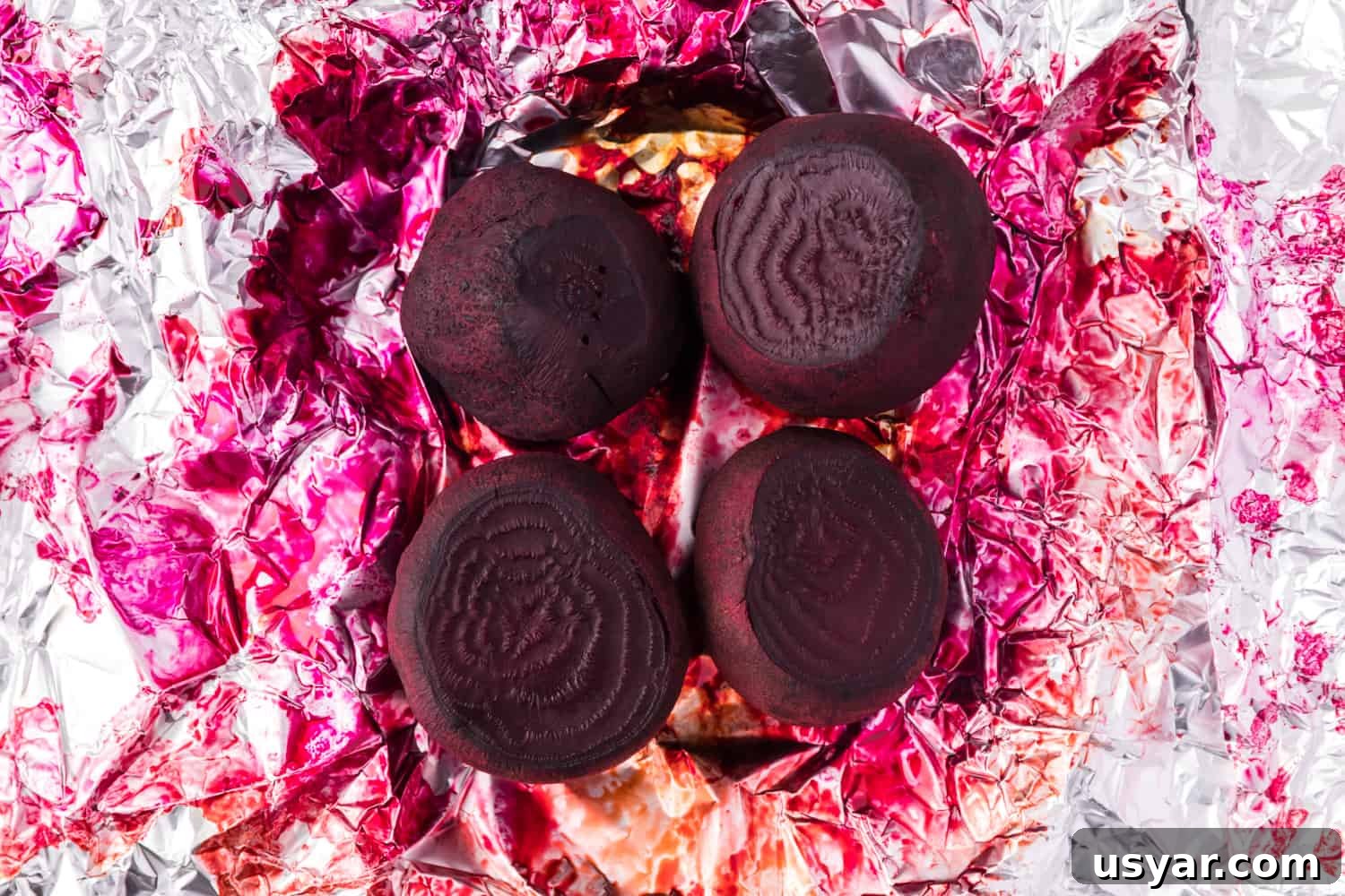Roasted Beets Recipe with Balsamic and Goat Cheese 10 Whole roasted beets, unpeeled.