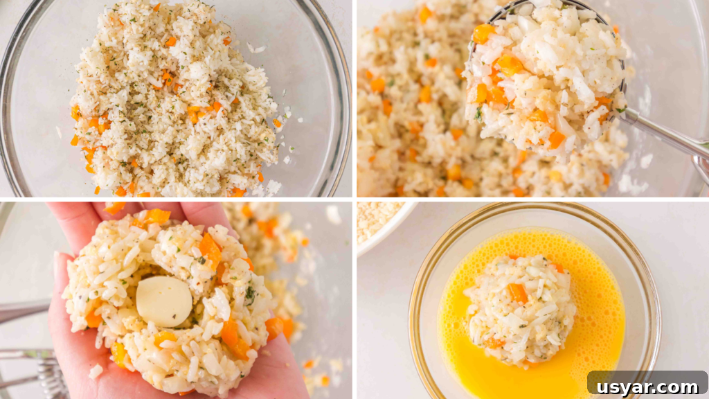 gluten free air fryer arancini
