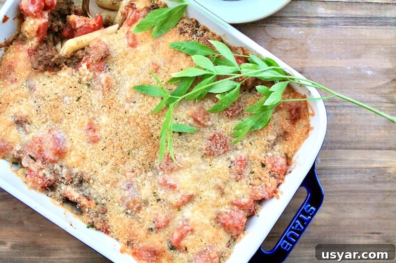 leftover taco meat pasta casserole