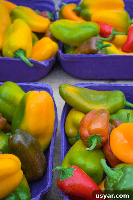 sweet mini peppers