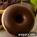 Homemade Pumpkin Cinnamon Sugar Donuts Recipe 8 Donuts With Chocolate Topping - Featured Image
