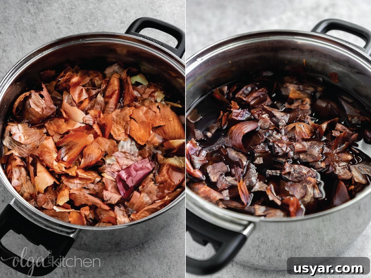 How to make natural Easter egg dye using onion peels. How to make natural egg dye using onion peels.