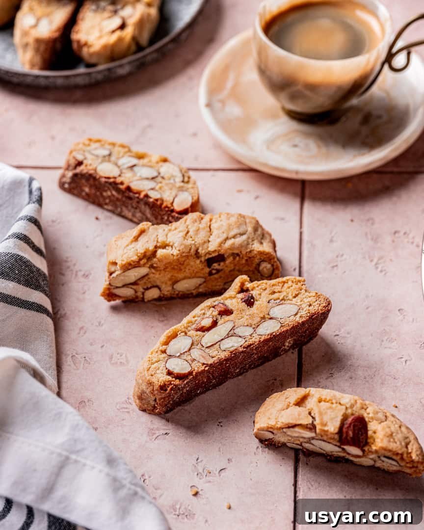Italian almond cantucci