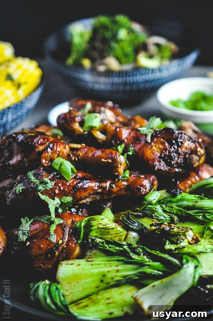 Sous Vide Sweet and Sticky Chicken with Honey Glaze 2 My Sous Vide Sweet & Sticky Chicken, with five-spice, sweet soy sauce, ginger and garlic delivers an easy and unforgettable midweek meal.