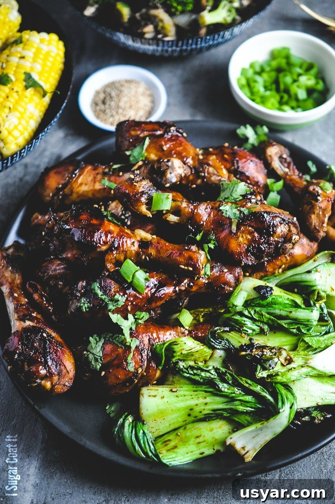 Sous Vide Sweet and Sticky Chicken with Honey Glaze 5 My Sous Vide Sweet & Sticky Chicken, with five-spice, sweet soy sauce, ginger and garlic delivers an easy and unforgettable midweek meal.