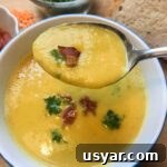 bowl of lentil soup