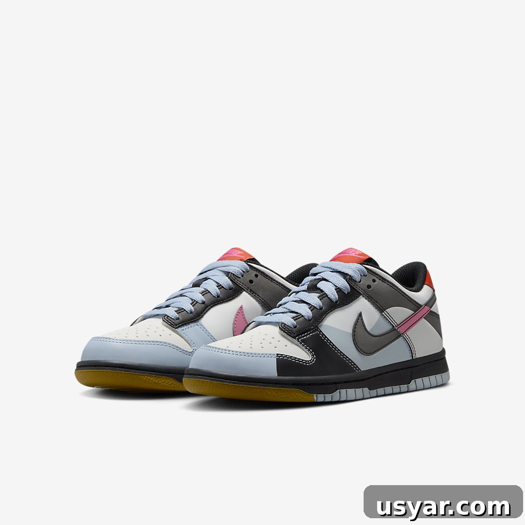 Nike Dunk Low GS Dance Pack for Kids: Release Date and Details 2 Nike Dunk Low GS FJ2686-100