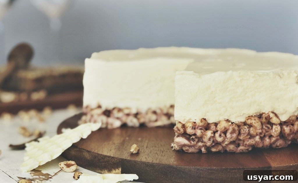 Honey Bubble Cheesecake Recipe 4 No-bake honey bubble cheesecake