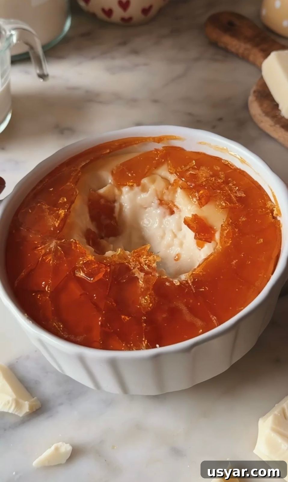 Silky Eggless Caramel Pudding Recipe 5 img 12942 4