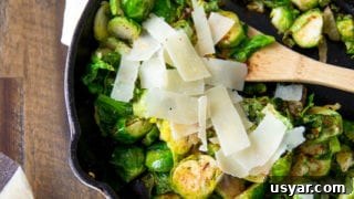 Image for Easy, Crispy, Lemon Brussels Sprouts