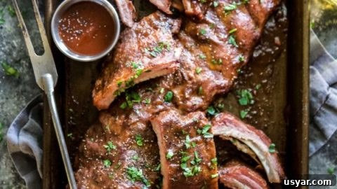 Image for BBQ Apple Butter Baked Ribs - Climbing Grier Mountain